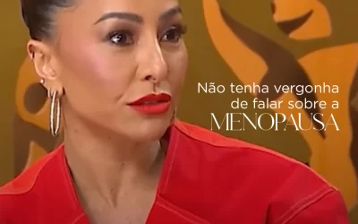 Não tenha vergonha de falar sobre a menopausa